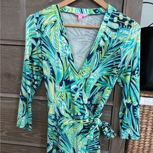 Size Small Lilly Pulitzer Wrap Romper